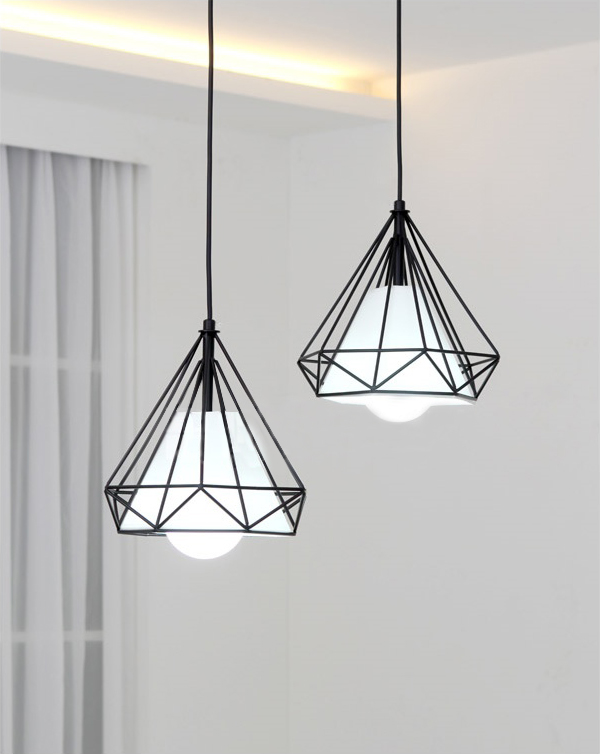 인테리어 LED 식탁등 식탁조명 펜던트 주방등 블랙 소