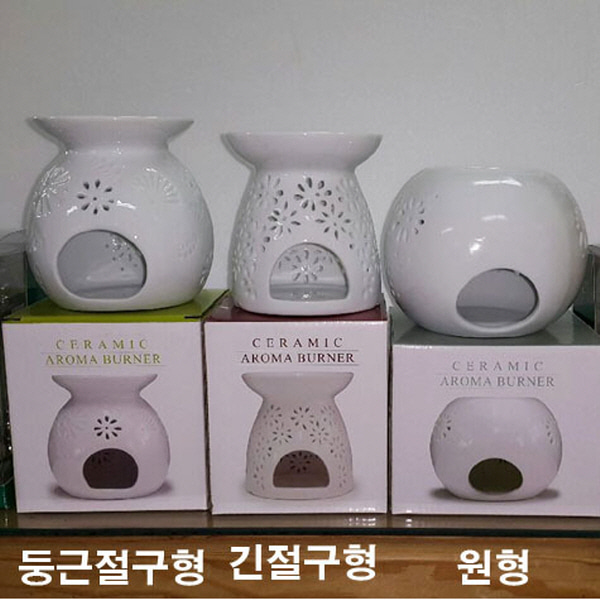 ERE버너 14세라믹 아로마버너(CE03) 둥근절구형/011668 - 상품 이미지
