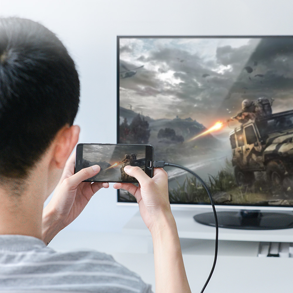 벤션 4K C타입 HDMI 미러링 케이블 CGR CGU 2m, 1개 - 상세 이미지 2