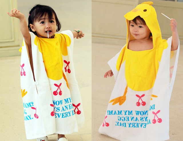 아기 아동 캐릭터 공룡 동물 목욕 비치 샤워 가운