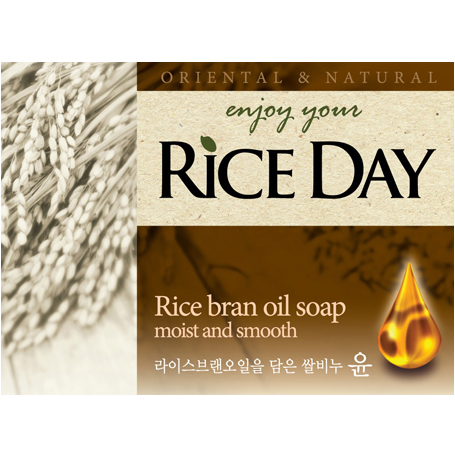 LO 라이스데이 비누 100g (윤) 4개입 세안 클렌징 - 상품 이미지