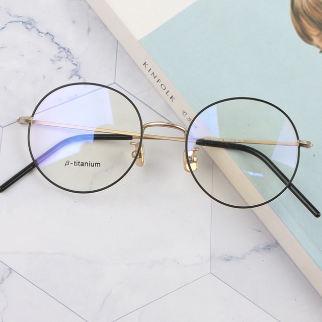 블루라이트차단 안경 초경량 안경테 베타 티타늄 남자 여자 동글이 작은 큰 빅 오버 사이즈