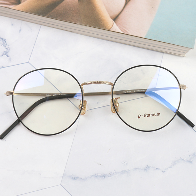 블루라이트차단 안경 초경량 안경테 베타 티타늄 남자 여자 동글이 작은 큰 빅 오버 사이즈