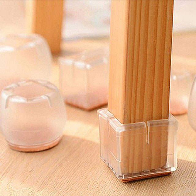 유니킨 식탁 의자 다리 발 커버 캡 양말 소음방지 4개세트 14호