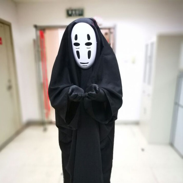 [핵인싸템 가오나시옷 코스프레분장 S-2XL size] 캐릭터 의상 가면 할로윈 코스튬 - 상품 이미지