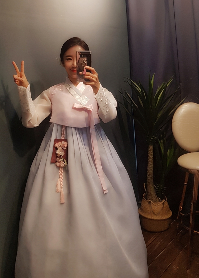[한복대여] 메이퀸2 여성 하객 결혼식 한복 - 상세 이미지 5