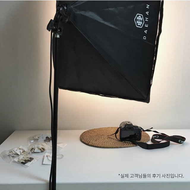 소프트박스 스튜디오 사진 방송 쇼핑몰 촬영 장비 조명 유튜브 자연광 1구전구미포함 - 상세 이미지 5
