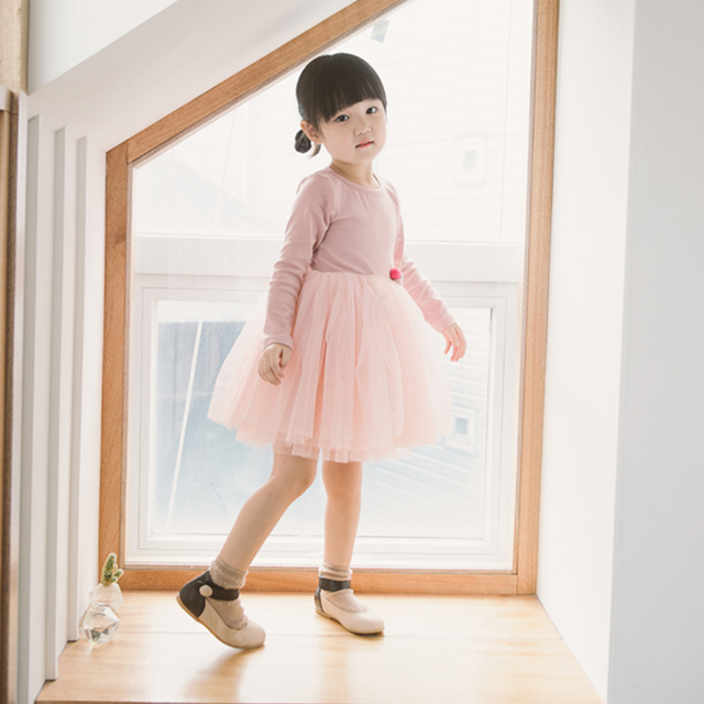파드샤 튜튜원피스 여아 아동 보통핏 핑크 - 상세 이미지 2