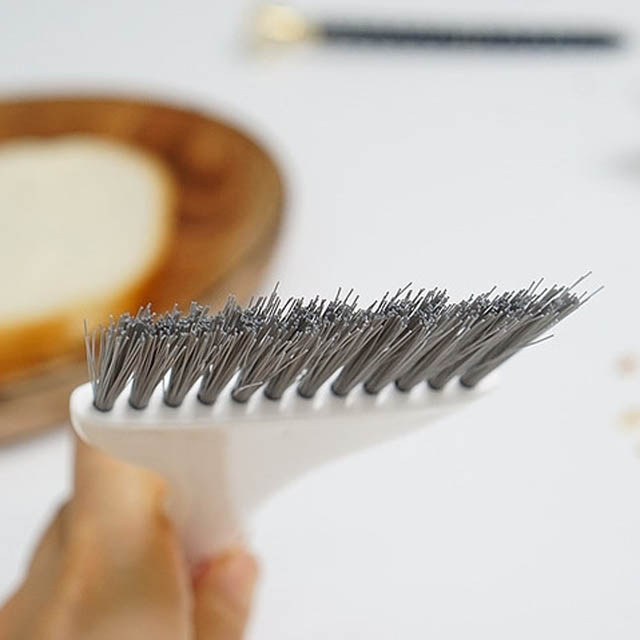 일본 화이트 미니 빗자루세트 (키보드 청소, 책상청소) - 상세 이미지 3