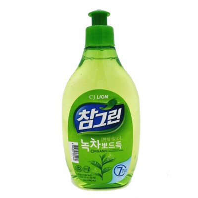 LO 참그린 녹차 뽀드득 주방세제 500g 용기 (4969) - 메인 이미지