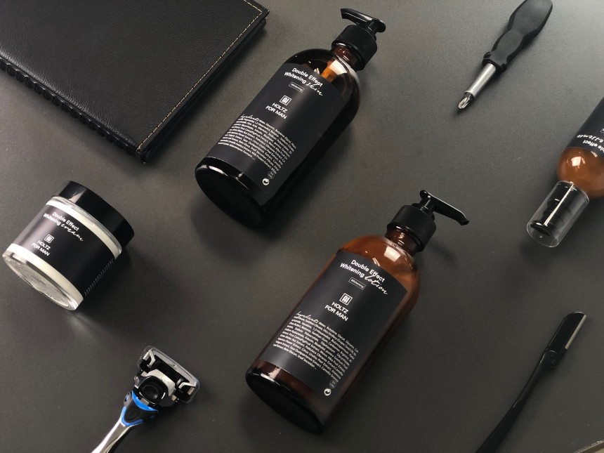[홀츠포맨 옴므 남자 남성 화장품 4배 미백 화이트닝 크림 100Ml]