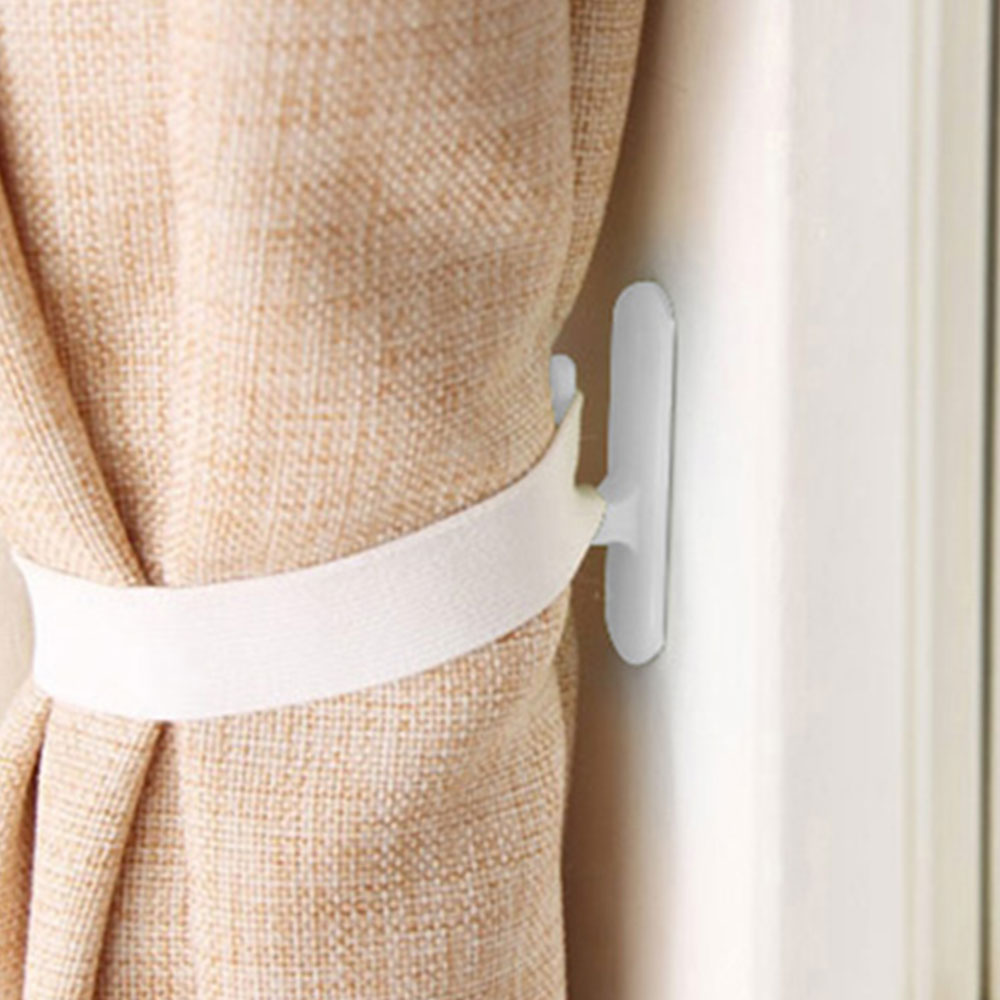 시바타 무타공 못없이 커튼걸이 브라켓