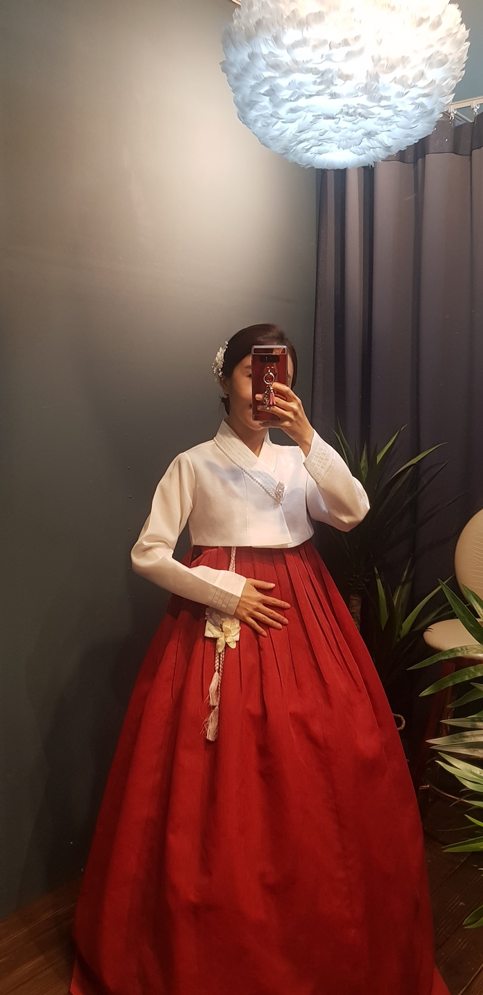 [한복대여] 루비퀸 여성 신부 웨딩 의상 이미지 8