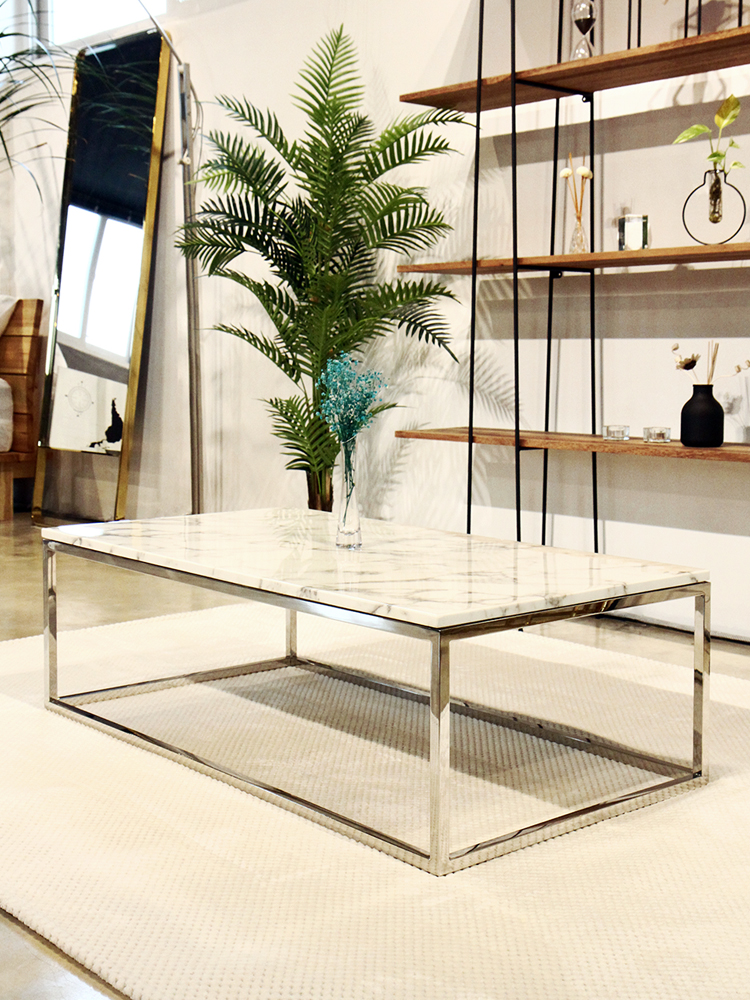 애쉴리 세라믹 대리석 골드 실버 인테리어 거실 좌탁 소파 테이블 SL043