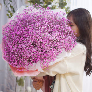 대형꽃다발 안개꽃 자이언트 대왕 큰꽃다발 화이트데이 생일 프로포즈 출산 솔직 후기 | 실사용자 리뷰 분석 - 상품 이미지 2