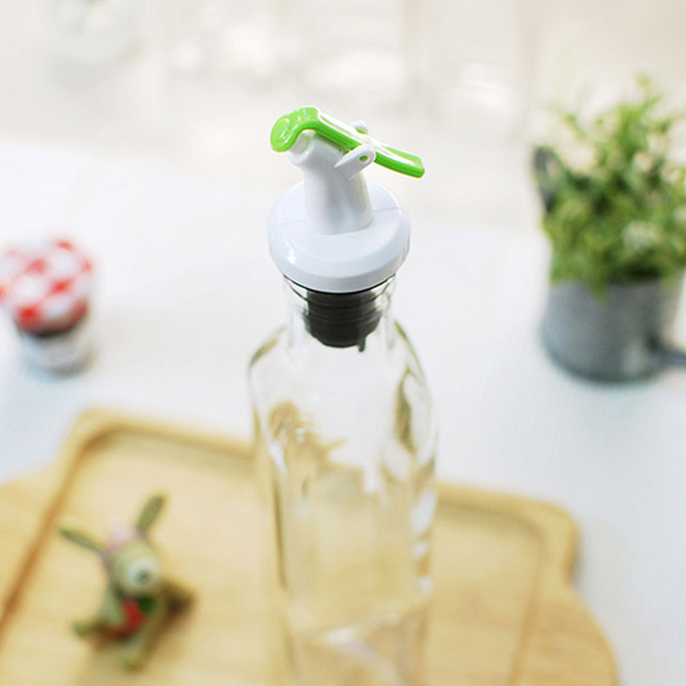 아트웨어 사각 큐비 유리 원터치 소스병 오일병 2P 세트 250ml / 500ml - 상세 이미지 3