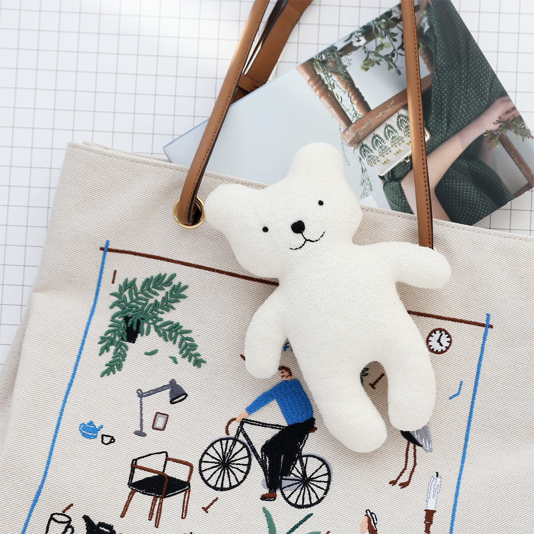 오가닉 곰 루루 미니 애착 인형 만들기 임산부 태교바느질 DIY - 상세 이미지 4