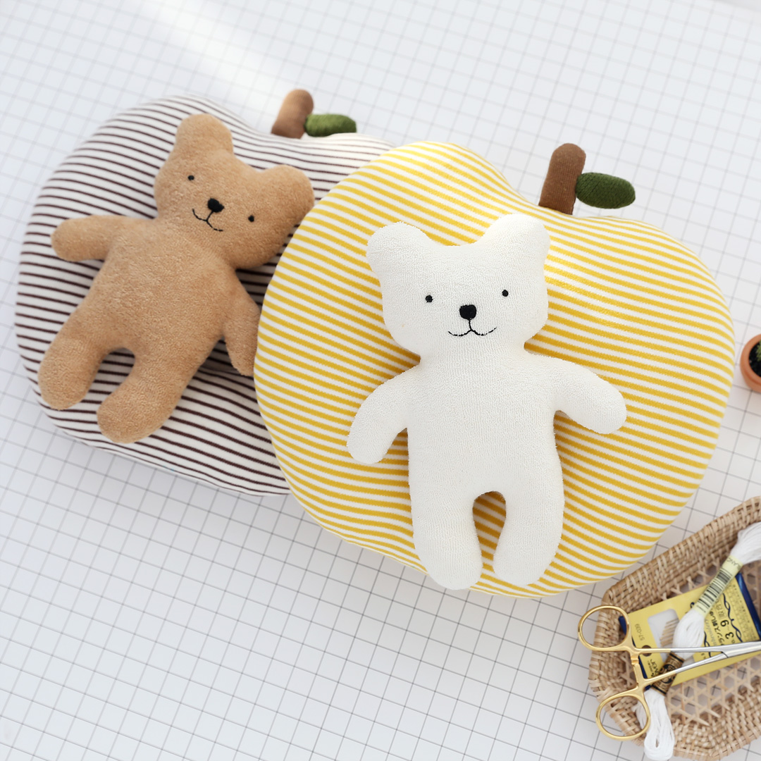 [DIY] 오가닉 곰 루루 미니 애착 인형 만들기 임산부 태교바느질 이미지 8
