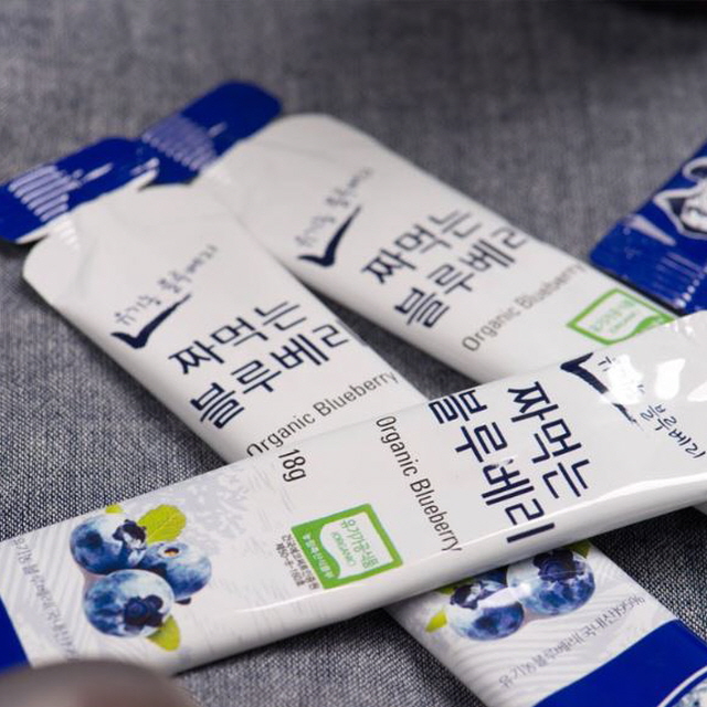 유기농 [ 짜먹는 블루베리 18ml 10개(스틱) ] 저온진공농축 끓이지 않은 생블루베리 - 상세 이미지 5