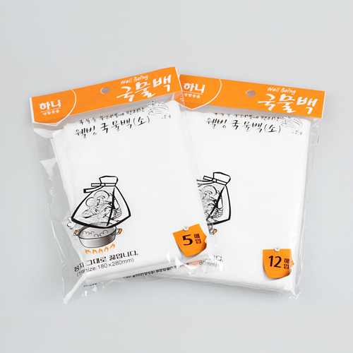 하니 웰빙 국물백 소 5매입 조리 요리 육수 (0272) - 메인 이미지