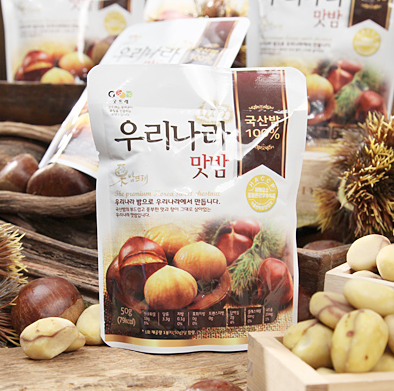 약단밤이야기 2025 칼집 약단밤 1kg 생율밤 공주밤 공주알밤 군밤 이미지 3