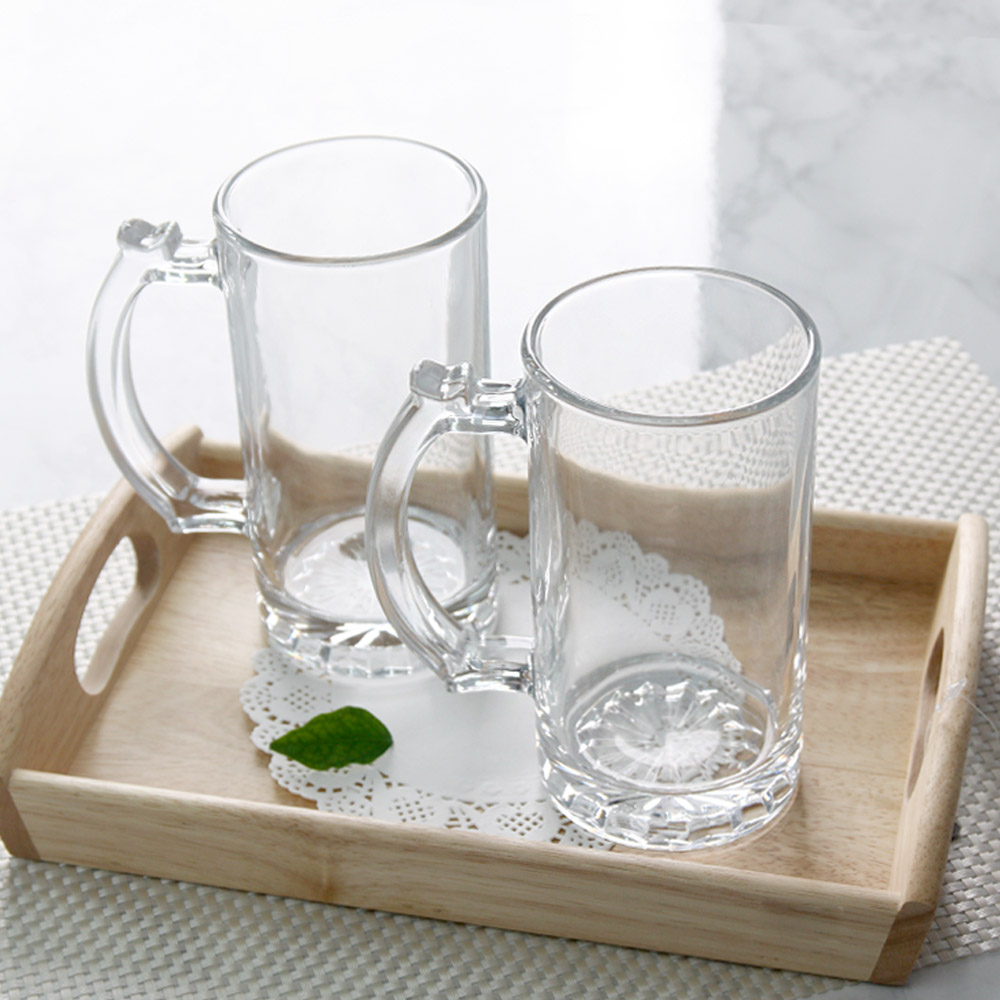 아트웨어 퓨어 맥주컵 술잔 유리잔 비어글라스 /대 480ml x2조 세트 - 상세 이미지 2
