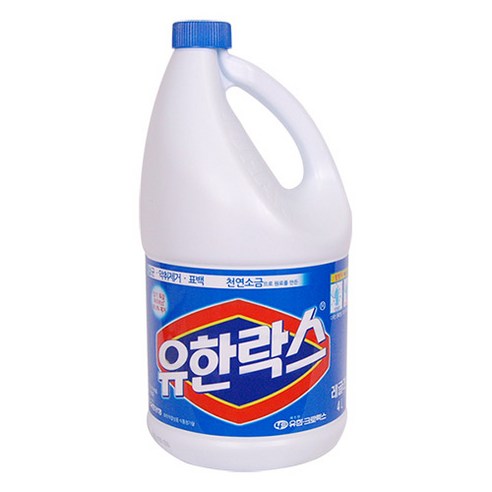 유한락스 레귤러 4L (9033) 바닥청소용세제 세정제 살균소독제 - 상품 이미지