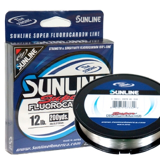 [선라인]  슈퍼 플로로카본  / SUPER FLUOROCARBON / 8LB~20LB / 배스전용라인  / 경제적인 200야드 / 182m - 상품 이미지
