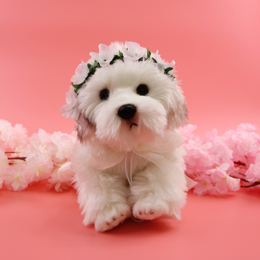 [무료배송] 강아지 고양이 벚꽃화관 - 상세 이미지 5