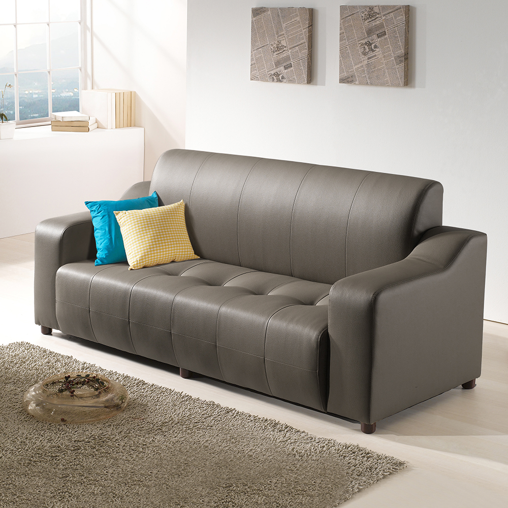 서광퍼니처 디노 라텍스 3인용소파 스툴세트