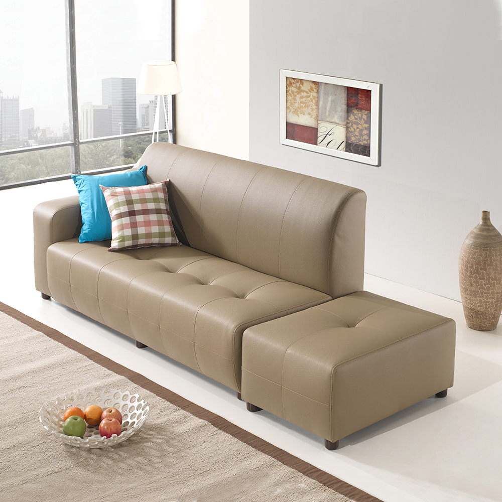 서광퍼니처 디노 라텍스 3인용소파 스툴세트