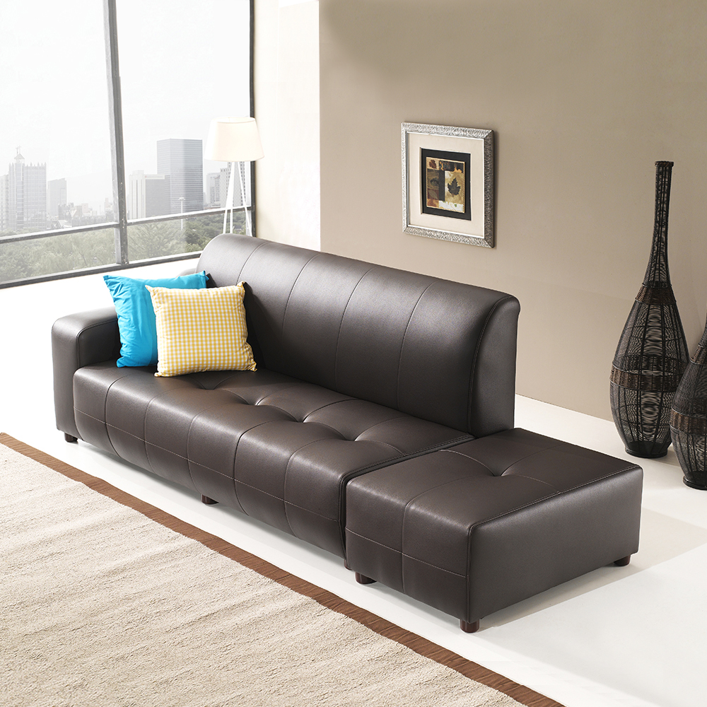 서광퍼니처 디노 라텍스 3인용소파 스툴세트