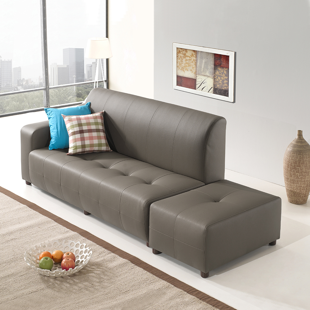 서광퍼니처 디노 라텍스 3인용소파 스툴세트