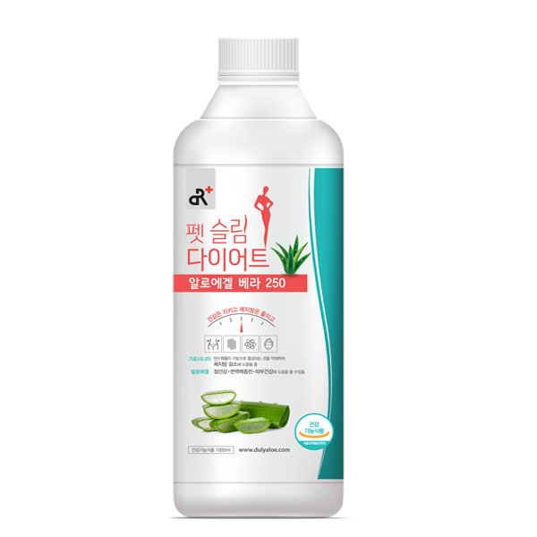 펫슬림 다이어트 알로에겔 베라250 1L, 1개 - 상세 이미지 4