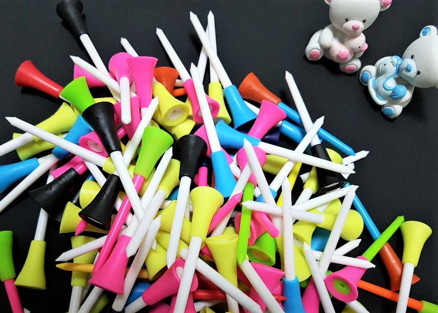 플라스틱 골프 롱티샷 드라이버 골프티 꽂이 핀 10 이미지 2