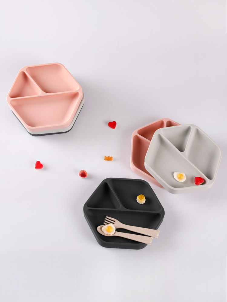 [특가] 노르디코 흡착식판 실리콘식판 자기주도식판