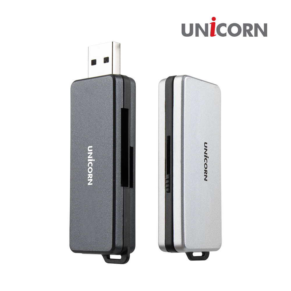 유니콘 XC-770A USB3.0 멀티카드리더기 슬라이딩방식