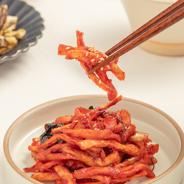 [명태잡는날] 양념무말랭이무침 1kg 무말랭이 무침 반찬 대용량 - 상세 이미지 3