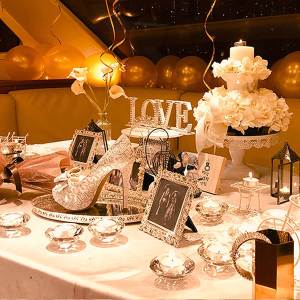 부산 요트 프로포즈 이벤트 해운대 광안리 업체 로사요트 실속형