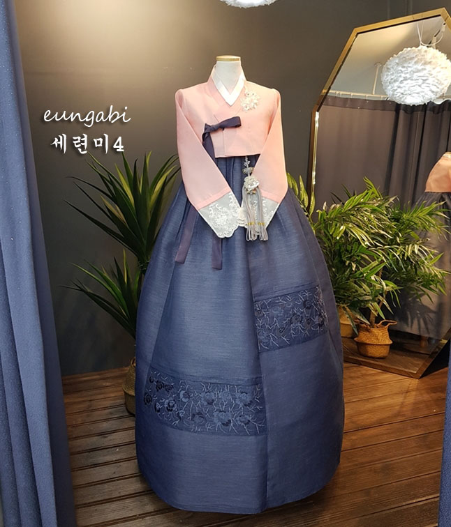 [한복대여] 세련미 시리즈 4-6 여성 혼주 결혼식 한복 - 상품 이미지