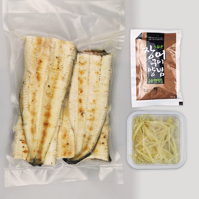 무항생제 국내산 민물장어 자포니카 초벌 손질 생강소스포함 1kg 손질후 600g 말복음식 - 상세 이미지 3