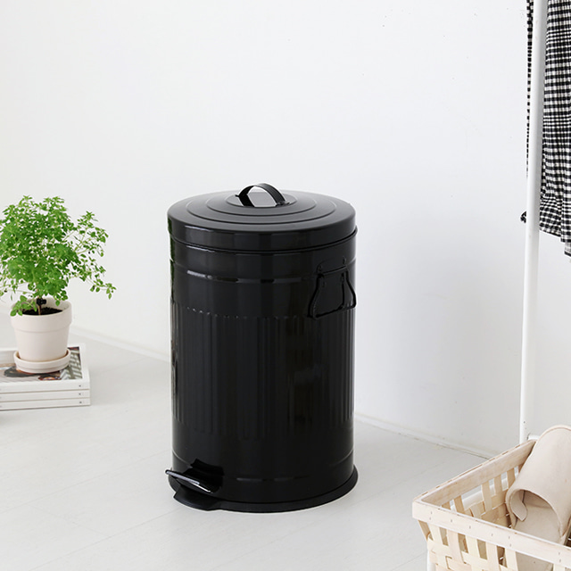 LOFT 페달휴지통 20L 실버 - 상세 이미지 5