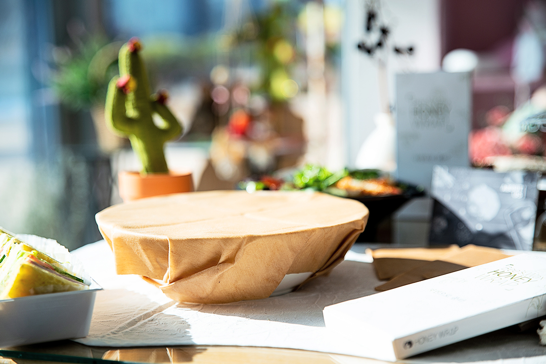 제로웨이스트 허니랩 밀랍랩 면100% 밀랍,송진,코코넛오일로 만든 비즈왁스랩 친환경랩