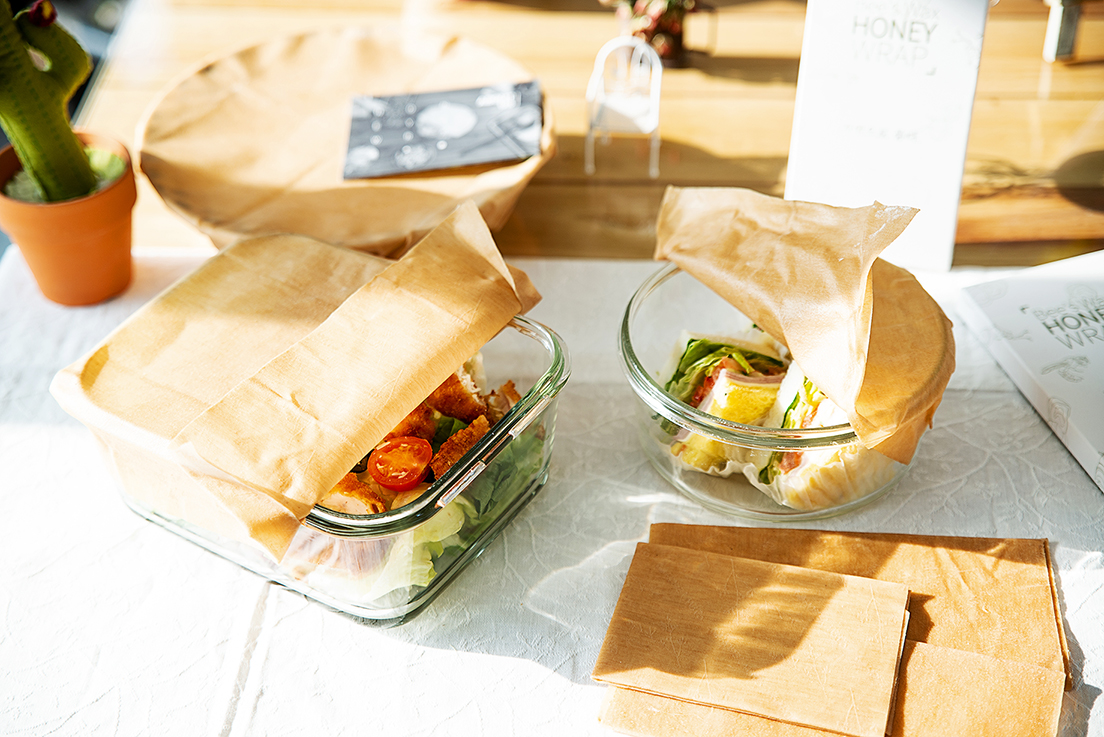 제로웨이스트 오가닉 허니랩 밀랍랩 밀랍,송진,코코넛오일 만든 비즈왁스랩 친환경랩