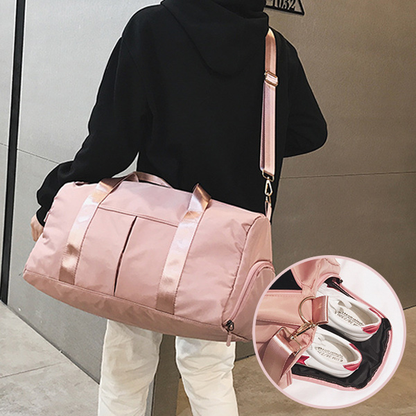 완전방수 캐리어결합 보조가방 여행용 보스턴백 - 상품 이미지