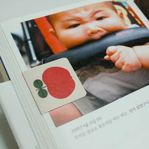 패턴 자석책갈피 마그네틱 북마크 이미지 6
