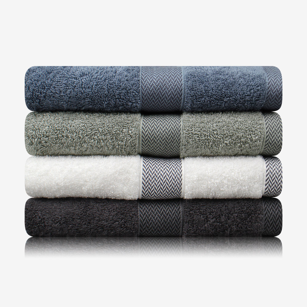 송월타월 카운테스마라 사선라인 뱀부얀 미니바스타월