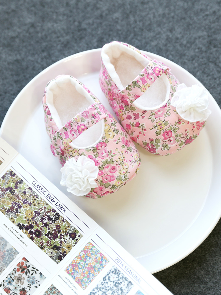[DIY] 리버티 테이텀핑크 베이비 아기 슈즈 신발 만들기 DIY - 상세 이미지 5