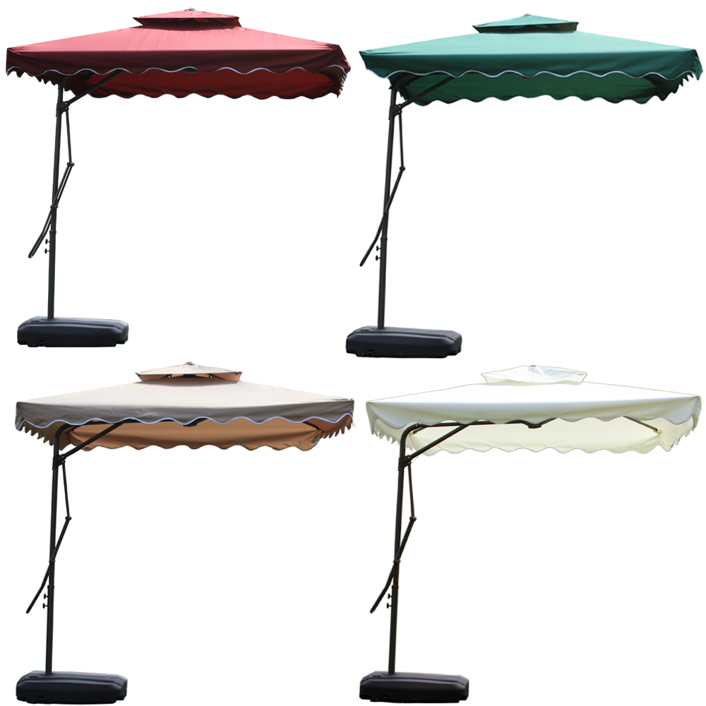 대형 폴딩 파라솔 사각파라솔 그늘막 접이식