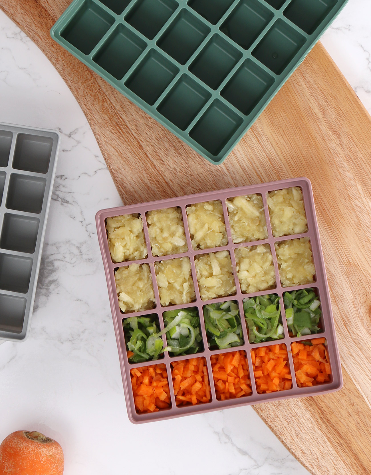 뚜껑 실리콘 얼음트레이 홈카페 말랑 실리콘 얼음틀 아이스볼 6구 - 상세 이미지 5
